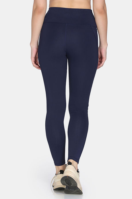 Zelocity Quick Dry Gym Leggings - Naval Academy — image 4